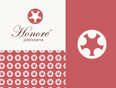 saint honore patisserie logo concept 02 bakery branding cake cake shop cakery design logo logo design patisserie sweet