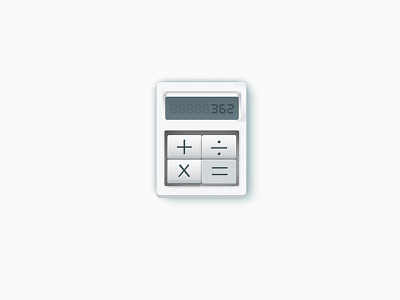 Calculator Icon calculator icon materialization