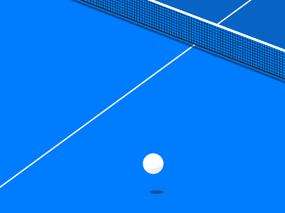 Ping Pong Ball by Rachel Li on Dribbble