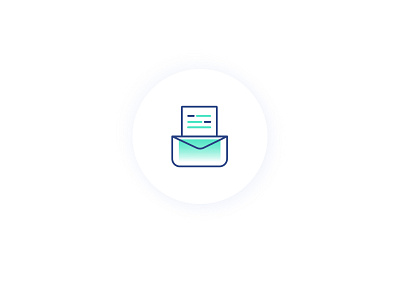 How LUCA+ Works Icon accounting branding icon illustration logo mint navy ui