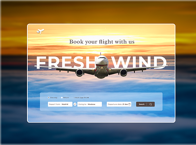 Fresh Wind design figma rebound ui web