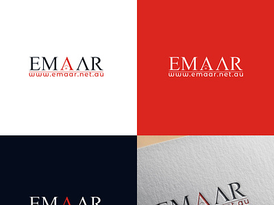 EMAAR Logo Design branding design custom logo design flat icon identity logo logo designer logodesign logotype vector