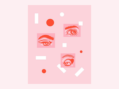 Eyes eyes geometric procreate shapes