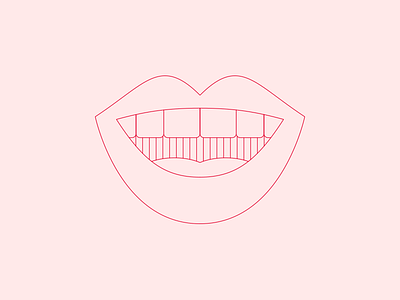 Lips Illustration Smile Designs Themes Templates And Downloadable Graphic Elements On Dribbble