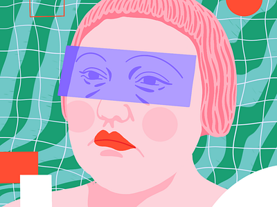 Beth Ditto beth ditto gossip illustration portrait procreate shapes