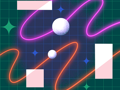 Neon / Shapes / Space