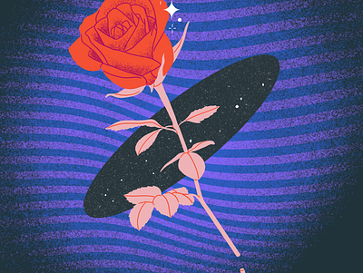 Day #10 Inktober 2021 — Pick challenge floral flower illustration inktober 2021 pick rose