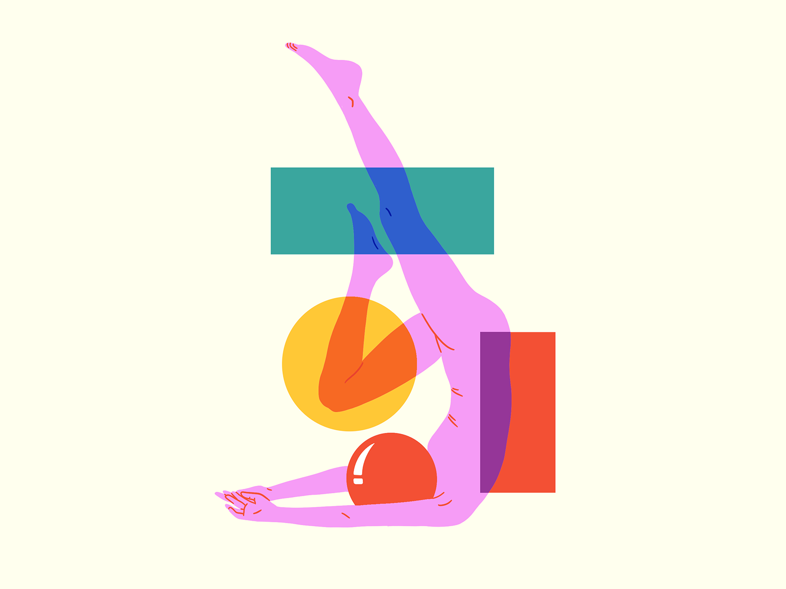 Poses & Shapes I By Sofia Ayuso On Dribbble