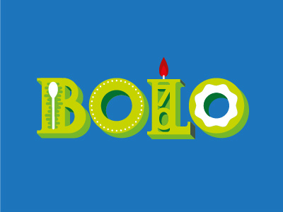 Redesign - Logo Fábrica de Bolo Vó Alzira by Carolina Pereira on