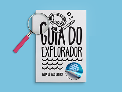 Guia do Explorador / Explorer's Guide book drawing guide hand drawn illustration kids sea snorkeling