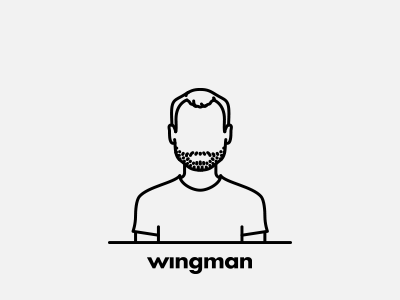 Manel Crespo agency avatar character clean designer illustration line minimal portrait wingman