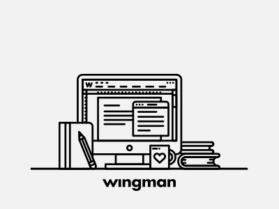 Job Openings: Copywriter agency copywriter illustration job line wingman