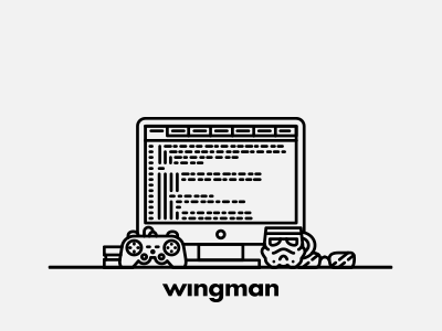 Job Openings: Developer agency developer geek illustration job line star wars stormtrooper wingman