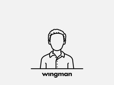 Wingman Team: Miguel Coutinho agency avatar illustration line minimal portrait wingman