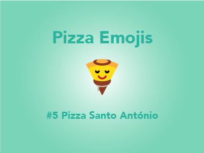 Pizza Emojis: Santo António Pizza emoji festas de lisboa flat icon lisboa pizza santo antónio santos populares