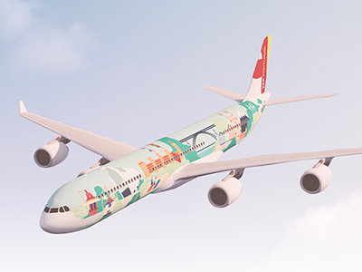Aircraft Livery 2d 3d illustration livery plane portugal tap air portugal tap portugal vector
