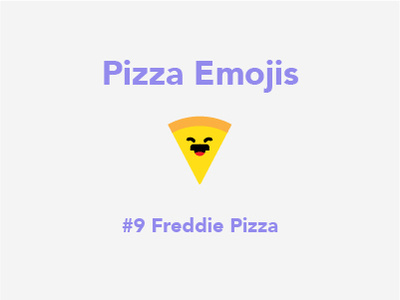 Pizza Emojis: Freddie Mercury