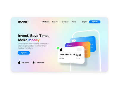 FINANCE APP UI UX