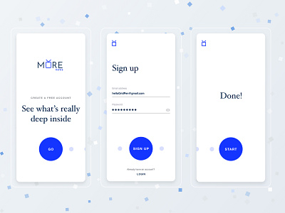 Sign Up Form adobexd app branding interface modern sign in sign up ui welcome screen xd