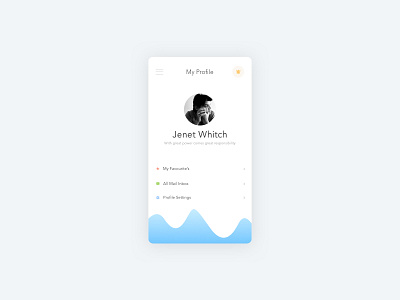 Profile Ui