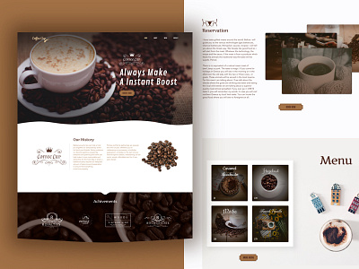 Coffee Shop Template