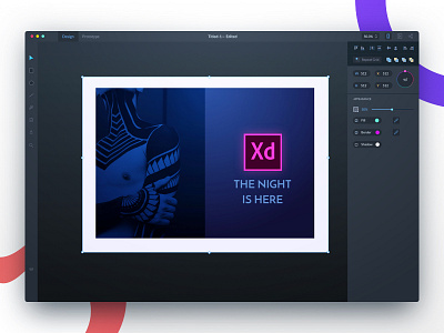 Adobe Xd Dark Theme Redesign adobe app adobe xd adobe xd dark theme application dark theme dashboard design desktop gui interface material software ui xd xd dark xd design