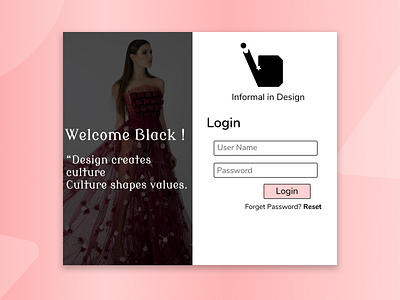 Login screen design figma login page design