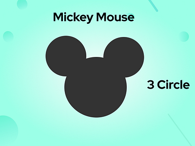 Mickey Mouse Logo 5min figmadesign illustrator logo ui ux ux design