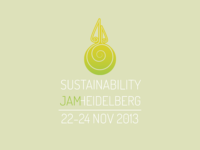 Sustainability Jam Heidelberg 2013 brand branding event heidelberg jam logo sustainability workshop