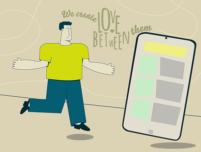 Just love your app! design ilustration