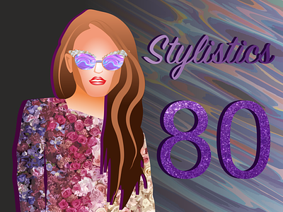 Style 80s beautiful design fashion fashion brand icon illustraion illustration style style80 vector woman красота