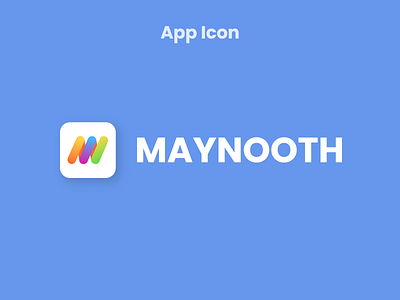 Maynooth App Icon Design adobe xd dailyui graphic design ui ui design