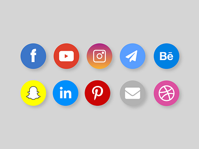 Social Media Sharing Icons adobe xd branding dailyui design ui ui design ux
