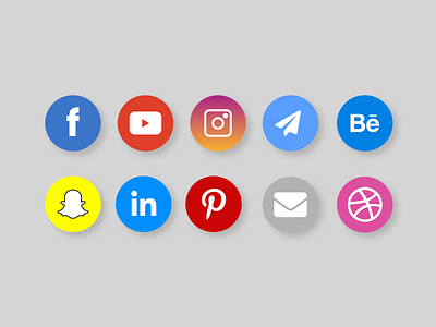 Social Media Sharing Icons