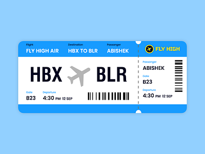 Boarding Pass Design