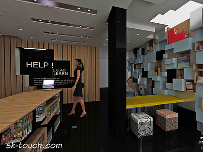 Learning Center Dubai interior architecture interiordesign