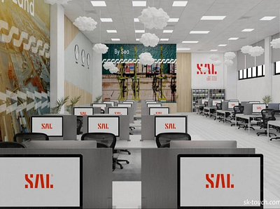 SAL Office Design interiordesign lobby interior design office design sal office design