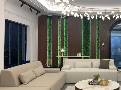 Italian Natural Green-Wall green wall interiordesign