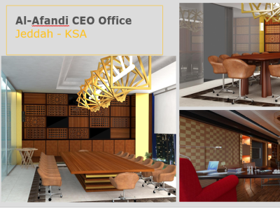 Al Afandi CEO Office Design