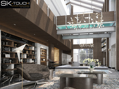 Al Muhaidib Group Lobby Interior Design interior design interior designer lobby lobby interior design