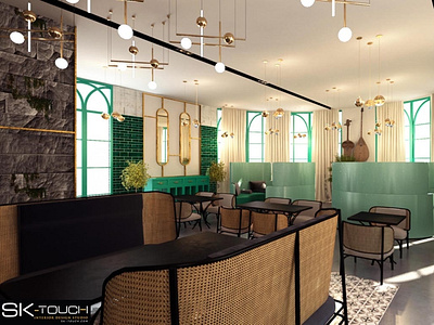 Oud Lounge F&B Interior Design