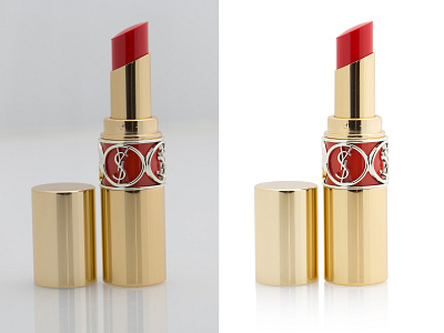 Product Retouch Lipstick branding colors colour design illustration illustrator lipstick manipulation photoshop red shadow