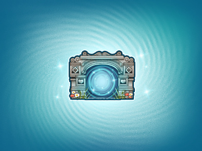 Portal game icon signage