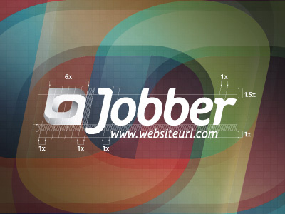 Jobber identity logo plumbheavy style