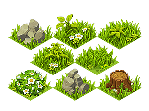 Grass Tiles by Jared MacPherson on Dribbble