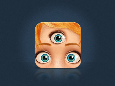 App Icon app eyes icon illustration painting