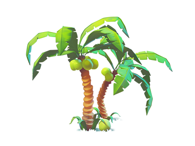 Palms 3d game gameart illustration palm tree sprite trees