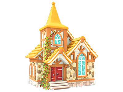 Church 3d 3d art game gameart illustration maya mobile painting photoshop