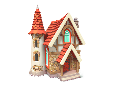 countrychurch 3d church game gameart house illustration mobile