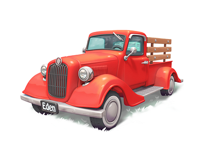truck 3d game gameart illustration mobile model truck